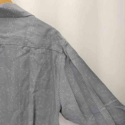 ギャングスタビル GANGSTERVILLE THUG-L/S CHECK SHIRTS サグ チェック レーヨン 開襟シャツ メンズ JPN:XL
